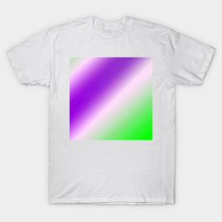 green purple white abstract texture background T-Shirt